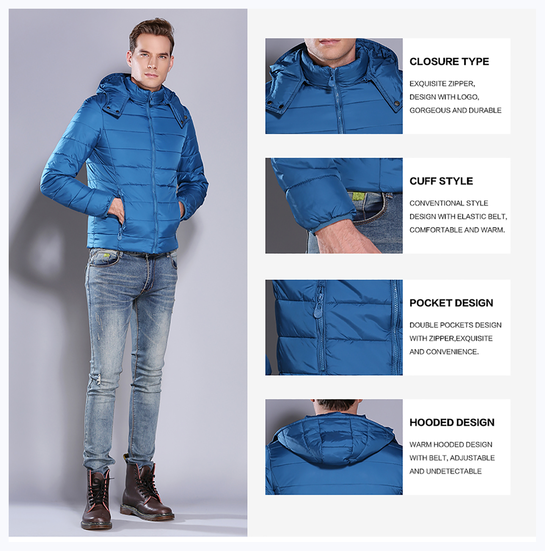 Hooded Padding Jackets