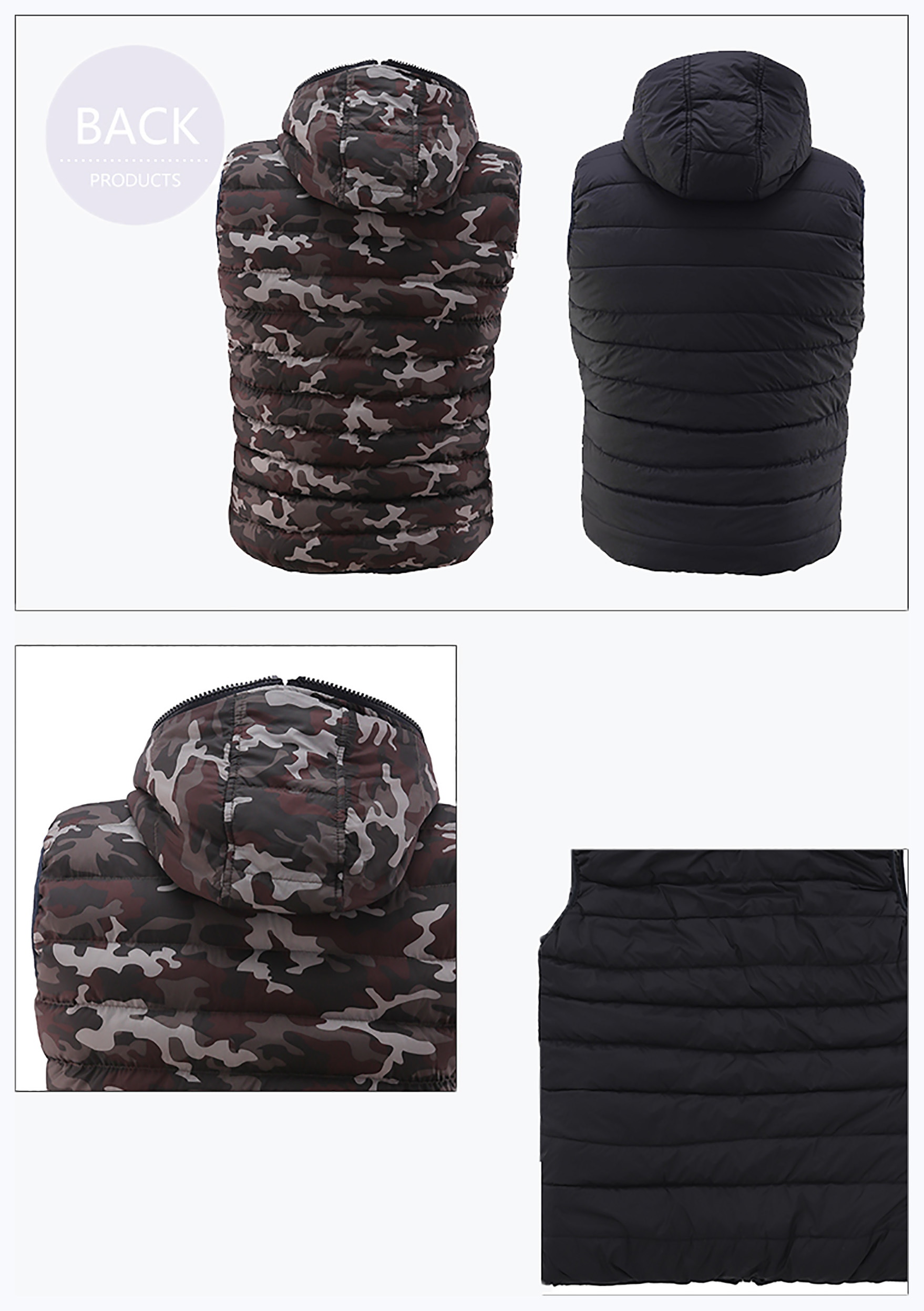 Camouflage Cotton Vest